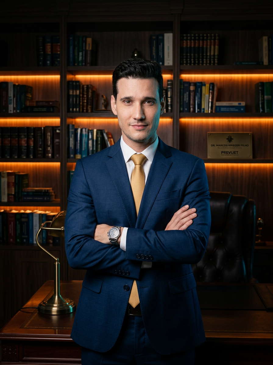 Dr. Marcos Krieger, advogado especialista em Direito Previdenciário